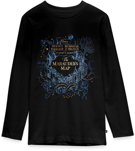 Harry Potter Sluipwegwijzer Premium T-Shirt Tiener Lang