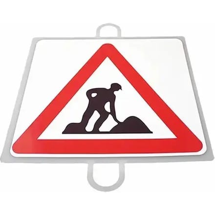 Verkeersbord Gevaar Nº 7 (speelt)