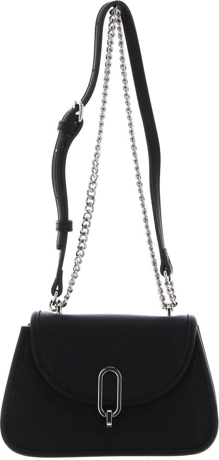 SEIDENFELT MANUFAKTUR Schoudertas Halsa Small Crossbody Black Zwart