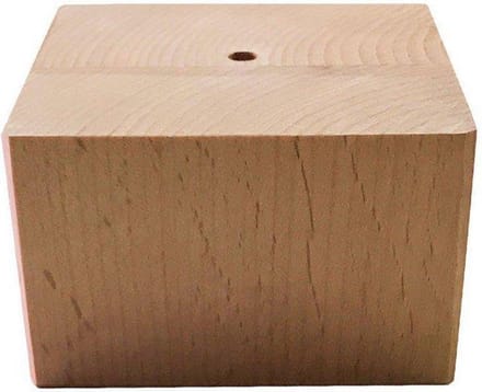 Furniture Legs Europe Houten Meubelpoot - 5 cm - Vierkantig