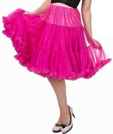 Dancing Days - Starlite Petticoat - Vintage - 3XL - Roze