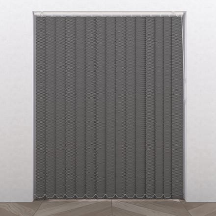 Lamellen set Easy Crush - Transparant - Grey - 40 x 260 - 5 lamellen