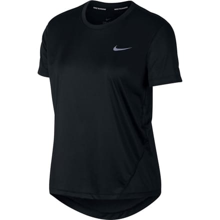 Nike Miler Top S/S Hardloopshirt Dames - Maat M