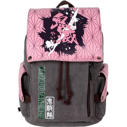 Anime Demon Slayer Messenger Bag ONE PIECE Schooltas Rugzak roze