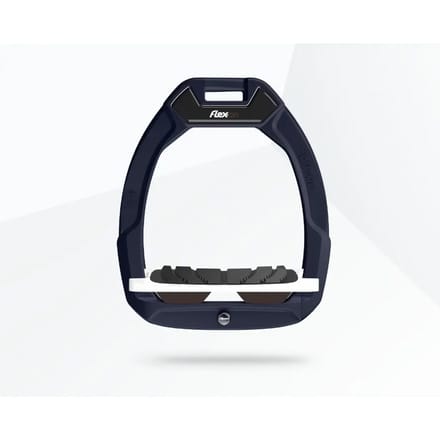 Veiligheidspaletten voor paardrijden Schuin Grip Groen/Wit/Bruin Flex-On Safe-On
