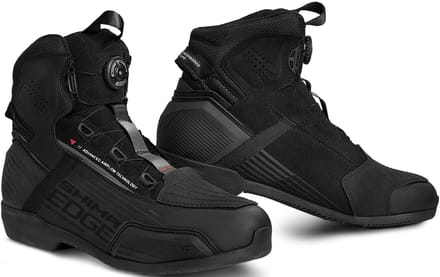 SHIMA Edge Waterproof Zwart Motorschoenen - Laars