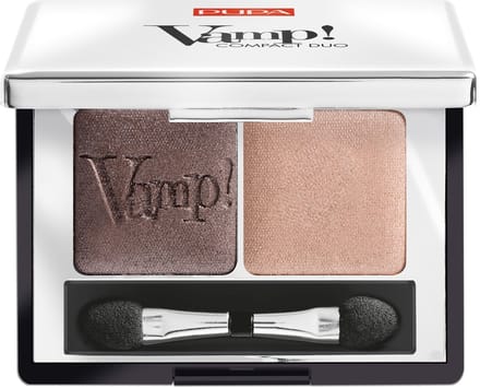 PUPA Vamp! Compact Duo Oogschaduw-004 Bronze Amber_#856c68_#d2a997