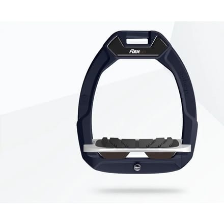 Veiligheidsbeugels voor paardrijden Hellend Grip Aluminium/Grijs/Bruin Flex-On Safe-On