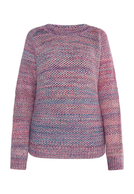 IZIA Gebreide trui Dames Roze Veelkleurig