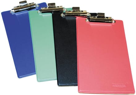 Aurora Filing klemplaat | enkel model | voor ft 11 x 18 | 5 cm | geassorteerde kleuren