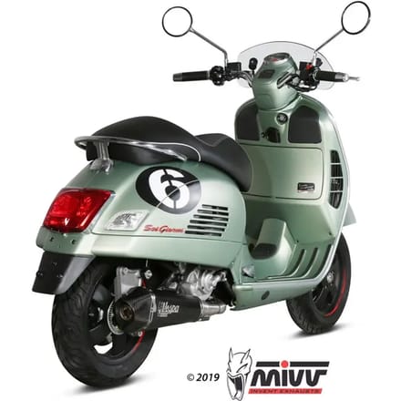 Pièces détachées uitlaat compleet systeem Mivv Delta Race Vespa