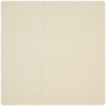 Musselin katoenen stof "Uni" - Ecru-Wit