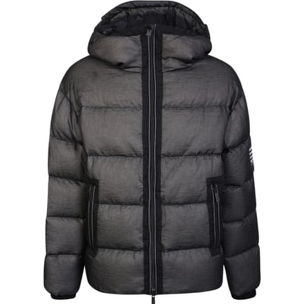 Dsquared2 Faded Black Puffer Down Jacket