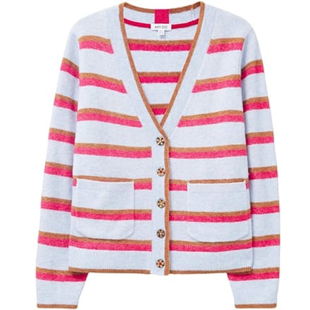 White Stuff Jamie Cardi Blue Maat: 6 | Cardigans Outlet | Dames | Wit