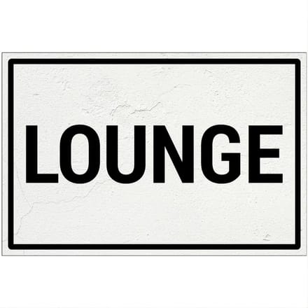 Lounge bord | Forex Re materiaal | 30 x 20 cm