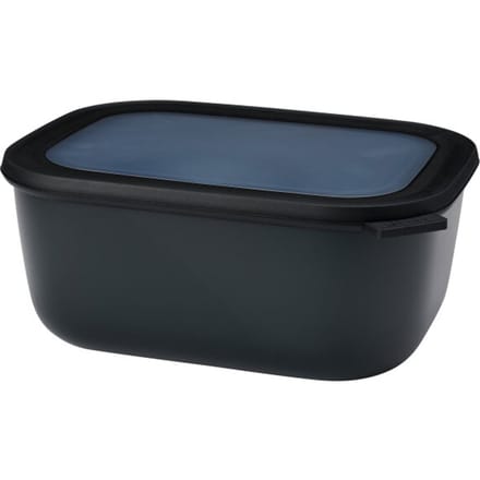 Mepal - Multikom Cirqula vershouddoos - 3000 ml - Rechthoekig - Nordic black