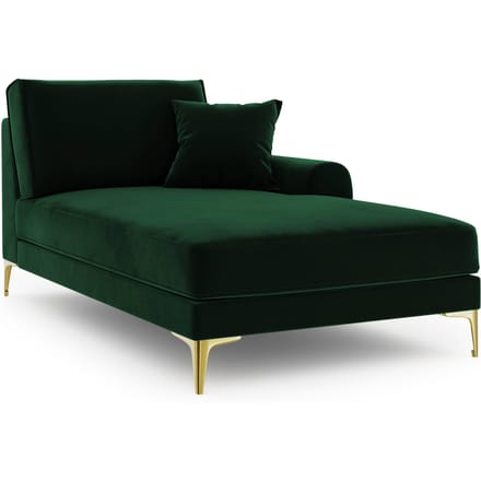 Chaise longue Madara rechts velvet | Mazzini Sofas