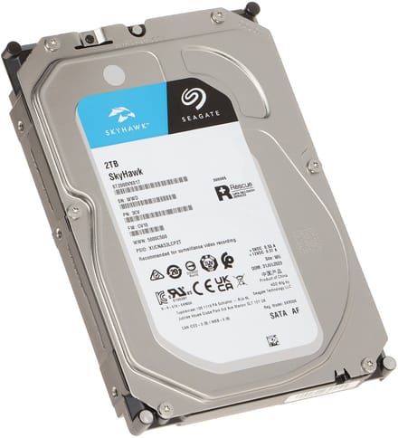 Seagate SkyHawk - Interne Harde Schijf - 2TB - CCTV - 24/7 Betrouwbaarheid