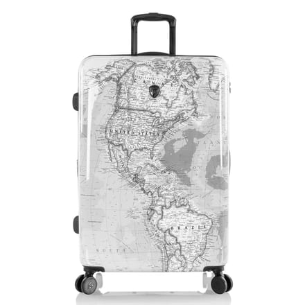 HEYS trolley Journey 3G Trolley 30" Black / White Map wit 76cm