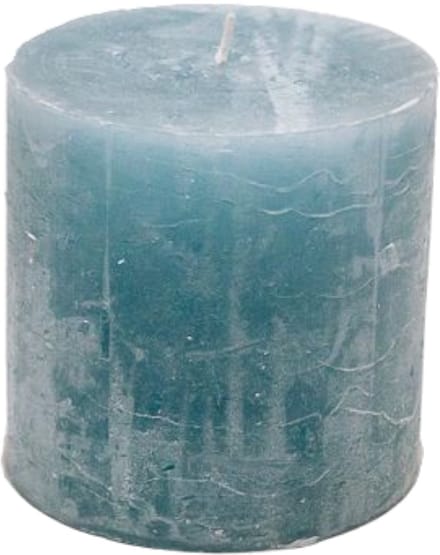 Branded By - Kaars 'Stomp' (Ø10cm x 10cm) - Light Blue