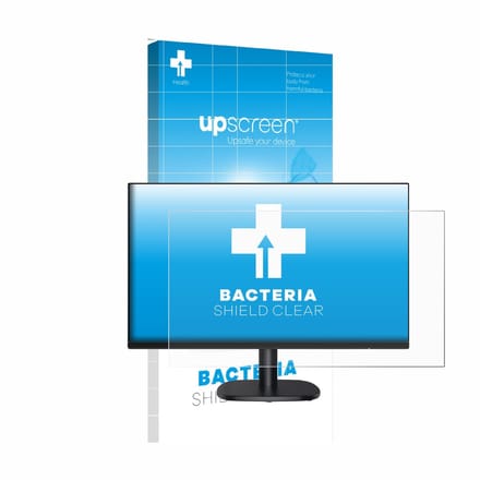 upscreen - Screenprotector voor Amazon Basics C24M2020DEU - Folie Beschermfolie transparant antibacterieel