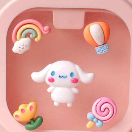 Opbergdoos voor Retainers Draagbaar Lichtgewicht Cartoon Schattig Multifunctioneel Gebitsbeschermer Opbergdoos Type 2 white