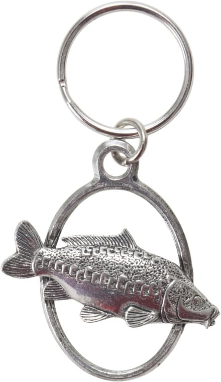 Sleutelhanger Spiegelkarper Vissen –Karpervissen Keyring Sleutelhangers Karper Vis Vissoorten Dieren
