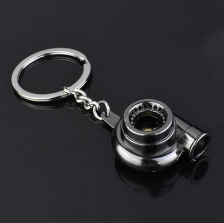 *** Auto Turbo Motor - Uitdeel Cadeau - Auto Freak Garage Keychain - van Heble® ***