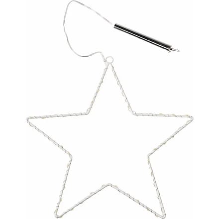Metalen led-ster muurdecoratie voor kinderen Rex London