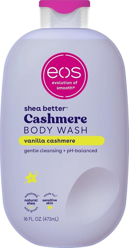 eos Shea Better Cashmere Body Wash – Vanilla Cashmere – Douchegel – 473 ml