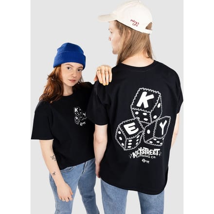 Key Street Dice T-Shirt zwart