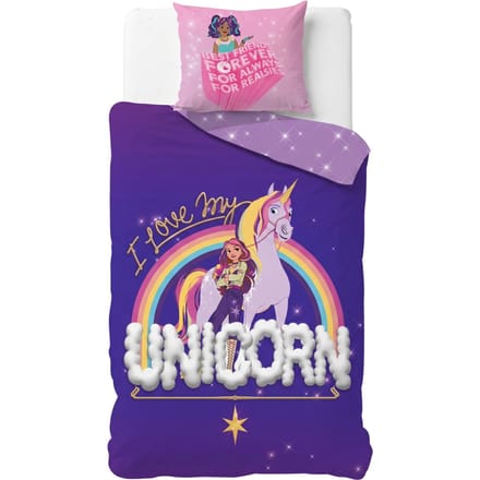 Unicorn Academy dekbedovertrek - DE
