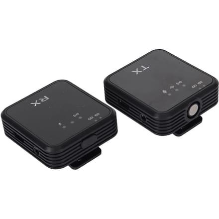 Draadloze Lavalier Microfoon Ruisonderdrukking 2-weg Monitoring Draadloze Lavalier Reversmicrofoon voor