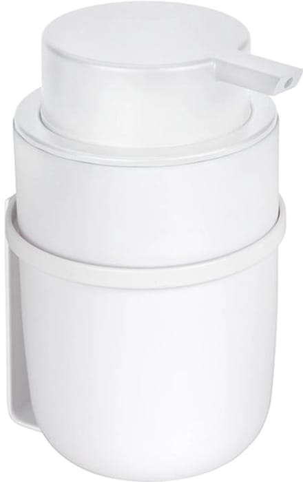 Wenko Zelfklevende wand zeepdispenser - Wit - 250 ml