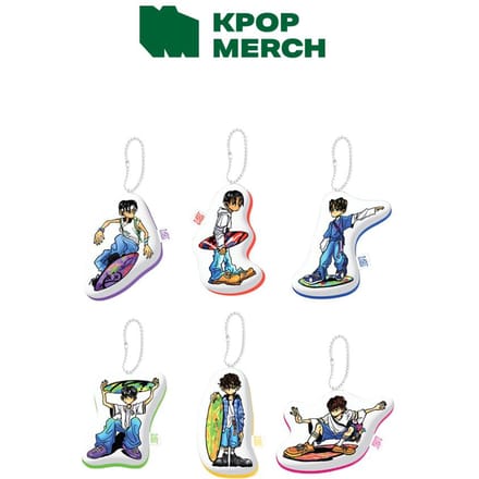 NCT WISH - Willekeurige Mini Kussen Sleutelhanger Random white