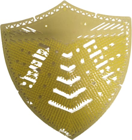 Anti-Spat Urinoirmat Super Lime Geel 2 stuks