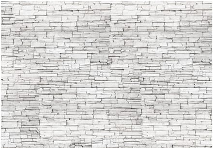 Fotobehang - White Brick.