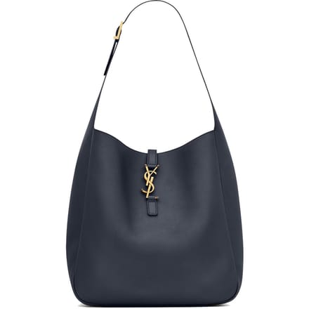 Saint Laurent LE 5 À 7 soepel LARGE in generfd leer
