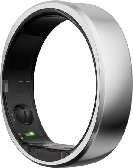 Ringconn Smart Ring Gen 2 - Maat-#9 - Kleur: Zilver