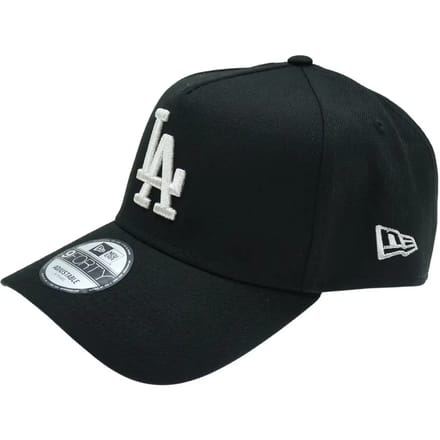 New Era pet LA Dodgers zwart zilver - Baseball cap voor kinderen.