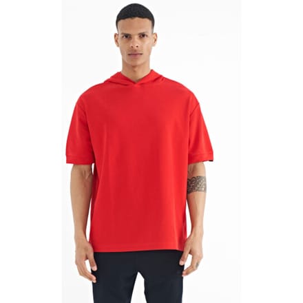 Oversized Hoodie T-Shirt met Accessoire Details