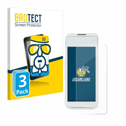 Screenprotector 3 Stuks voor Pax A920 Pro Beschermglas transparant