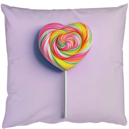 Sierkussens - Kussentjes Woonkamer - 45x45 cm - Hart - Lolly - Snoep