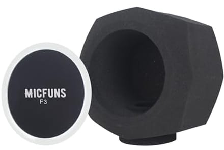 Popfilter voor microfoon - Verbeter geluid en vermindert ongewenste rustgeluid