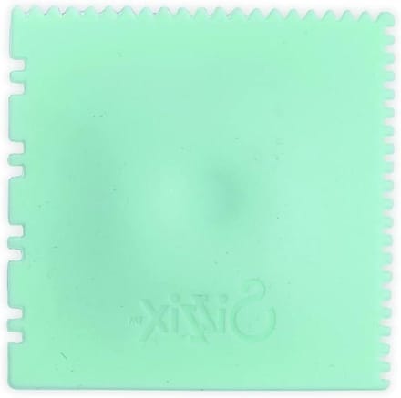 Sizzix Het maken van textuur gereedschap, 3" x 3", mint, 665256, veelkleurig, één maat
