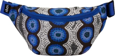 LOQI Bum Bag Large - Water Dreaming Blue gerecycled