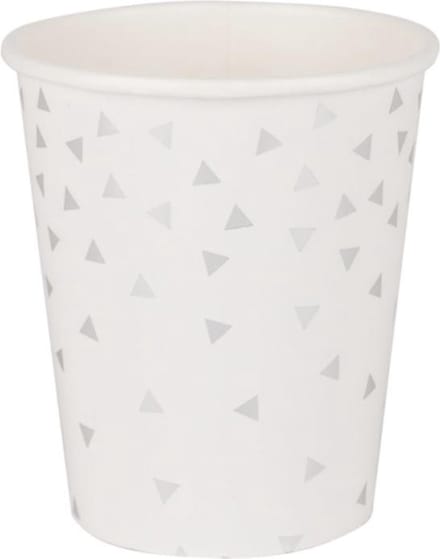 Beker Silver Triangels