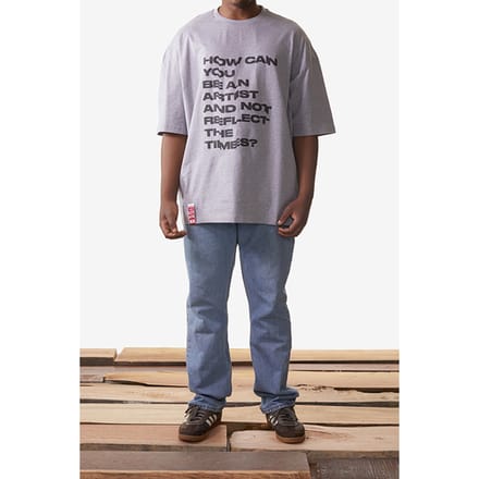 Daily Paper Grey Kengra T-shirt Größe: S | Hemden Outlet | Unisex | Grau