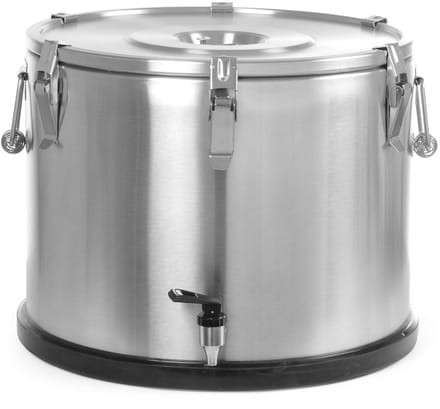 Hendi Serie - Stalen Thermische Container - Kraan - 50L
