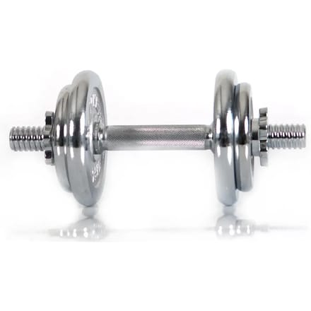 Finnlo Dumbbell Set - Verstelbaar - Chroom - 10 kg